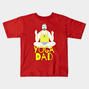 Yoga Dad Kids T-Shirt